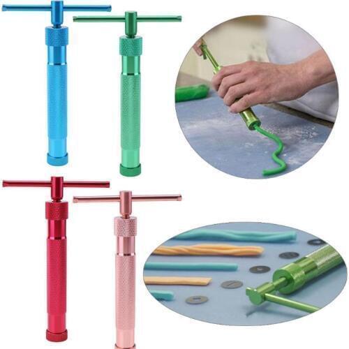 DIY Craft Pottery Clay Extruder Fondant Cake Slime Pastry Gun Modeling Tool