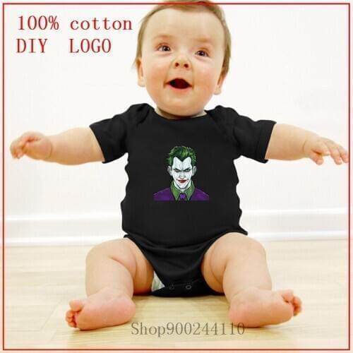 Suicide Joker Squad Cotton Newborn Baby Girl Clothes Bodysuit Baby Clothes Baby Boy Clothes baby girl clothes newborn size