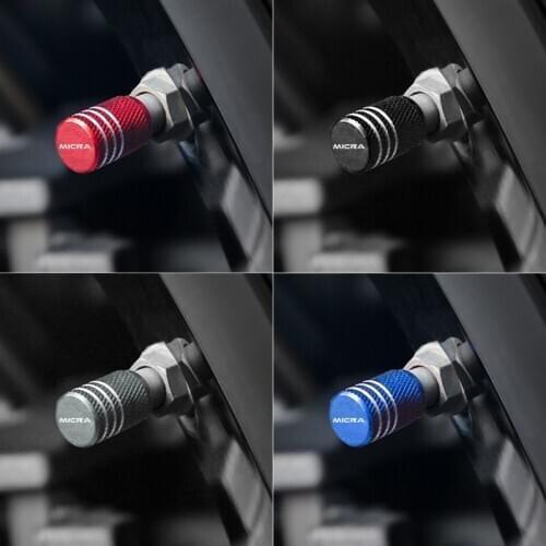 Car Styling Aluminum alloy Wheel Stem Covers Tire Valve Caps Decoration for Nissan Micra K11 K12 K13 K14