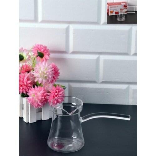 Glass Coffee Pot Coffee Milk kettle Turkish Arab Bosnian Serb Coffee Cezvesi стеклянный кофейник Pyrex Meteryali وعاء قهوة زجاجي