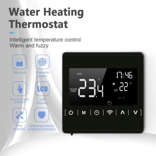 Tuya Smart WIFI LCD Display Smart Thermostat Electric Floor Heating Water/Gas Boiler Temperature Remote Smart Life APP Control