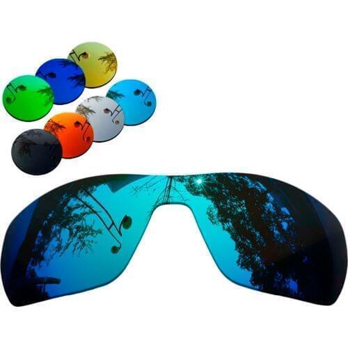 100% Precisely Cut Polarized Replacement Lenses for Offshoot Sunglasses Blue Mirrored Coating Color- Choices
