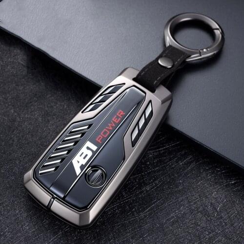Engine Concept Key Case Rings Cover Carbon For Audi A1 A3 A4 A4L A5 A6 A6L A7 A8 Q2L Q3 Q7 Q5 Q5L Q8 S4 S8 S3 S5 S6 R8 TT TTS