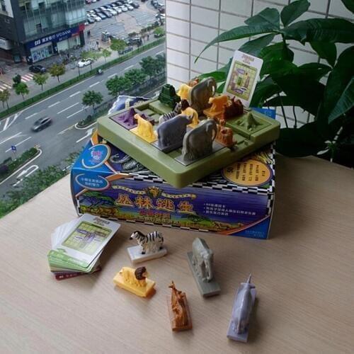 Jungle Escape Space Logic Thinking Reasoning Huarong Road Problem Solving children board game Family Party Game