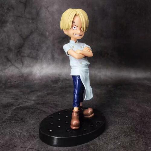 13-14.5M pvc Japanese anime figure One Piece Vinsmoke Sanji Trafalgar Law action figure collectible model toys for boys