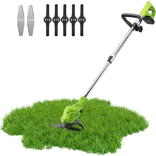 Lithium Electric Lawn Mower Accessories Electric Weeder Blade Set Saw Blade Grass Fence Charger Replacement Mower Accessories