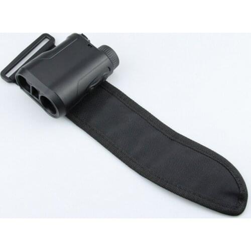 Magnetic Range Finder Holder for Golf Cart Railing Strap Belt Black
