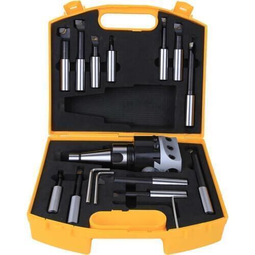 Set tool Tool Set Boring Set High Quality 40CR CNC Milling Tools Kit Set F1-18 75mm Diameter socket set Hand tools