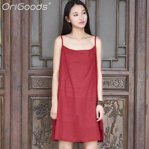 Летние платья мини ORIGOODS China At AliExpress