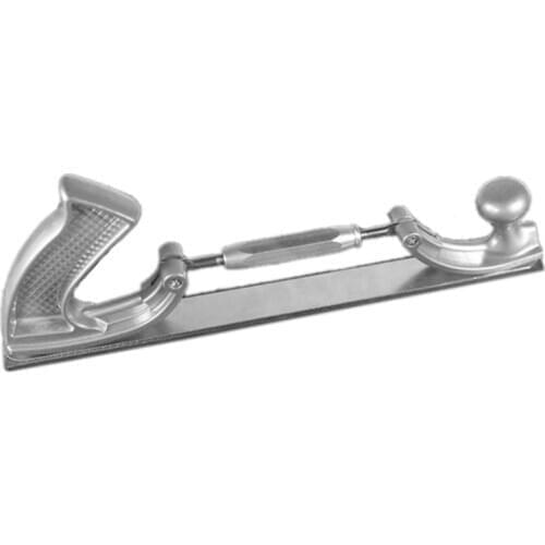 Adjustable Frame Milled Tooth Car Body Polisher Files Metal Panel Polishing Curved Tooth Steel File Holder(Medium)