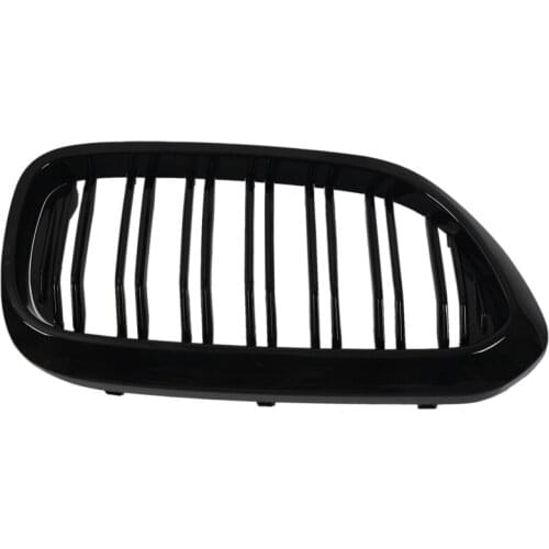 Front Bumper Kidney Grille Grill for BMW G30 G31 G38 5 Series 525I 530I 540I 550I with M-Performance Black Double Line Kidney Gr