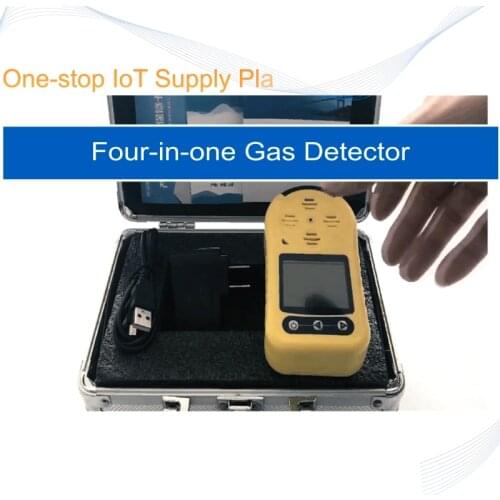 Handheld 4 in 1 CO H2S O2 EX Hydrogen Sulfide Carbon Monoxide Oxygen Combustible Gas Detector Analyzer
