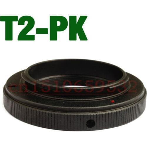With Tracking number T2-PK T mount Lens to Pentax K Mount PK Adapter For K3 K5 K5II K7 K100D KM K20D KM KR T-PK T2-PK
