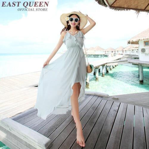 Women asymmetric dresses summer female fashion pinafpre summer 2018 dress women dresses asymmetric casual sundress KK1340