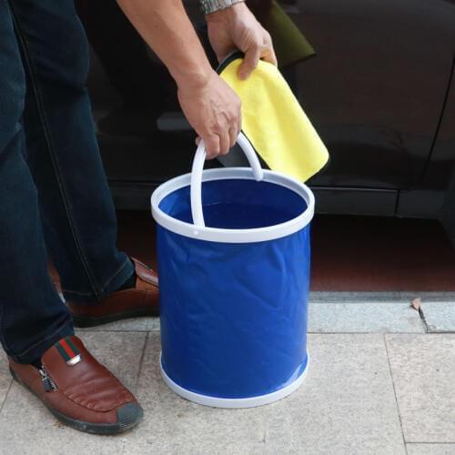 Travel folding bucket outdoor camping tool fishing wash bag for Jaguar XF XJ XJS XK S-TYPE X-TYPE XJ8 XJL XJ6 XKR XK8 XJS X320