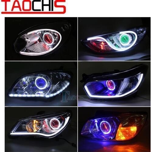 Demon Eye Led Light Devil Eyes For 3 2.5 Inch Car Head light Projector Lens Motorcycle HID Xenon Hella Q5 WST 360 Degree SMD