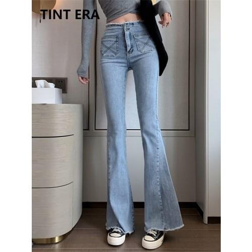 TINT ERA Women's Flared Jeans