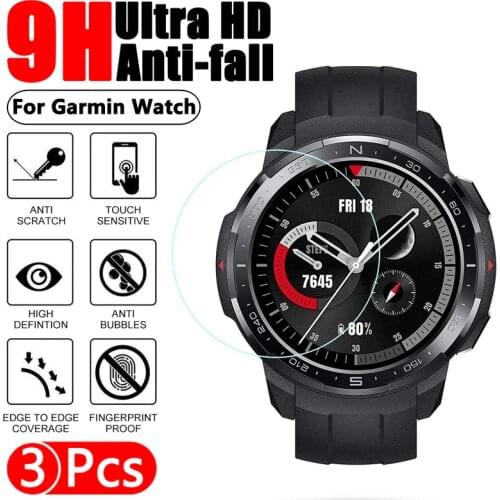 9H Ultra HD Tempered Glass Protective Film For Garmin Fenix 3 HR Screen Protector Cover For Garmin Fenix 6 6S 6X Pro Accessories