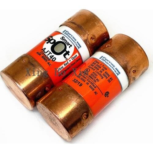 100% new original imported 27*60MM Fuses AJT20/AJT15/AJT25/AJT30/AJT35/AJT40/AJT50/AJT60 60A 600V 21*57MM