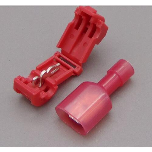 100pcs Scotch Lock Quick Splice 0.5-1mm 22-18 AWG Wire Connector