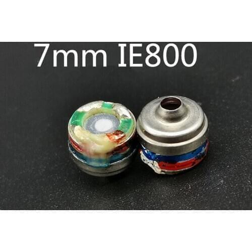 7mm speaker unit ie800 driver 16ohms DIY headphone accessories 4pcs