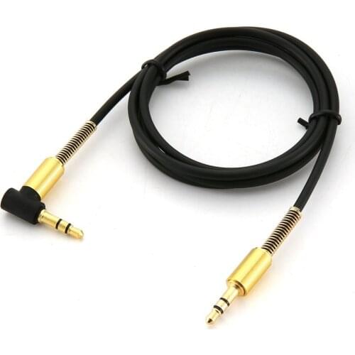 Audio Cable 3.5 Mm Jack Speaker Cable Male to Male for DVD Amplifier Speakers Headphones 1m Audio Extension Cord AUX Polybag