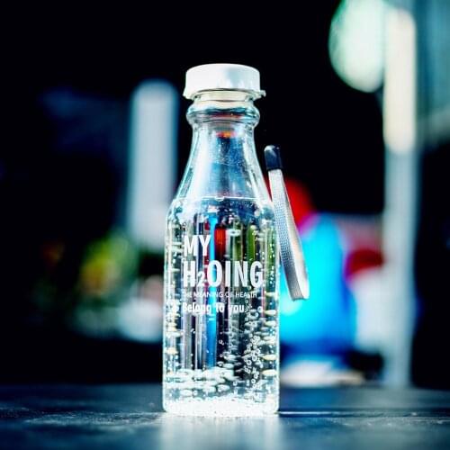 550ml Water Bottle Plastic Portable Outdoor Sports Travel Leak-proof Camping Water Cup Riding Traveling Climbing Camping Cups
