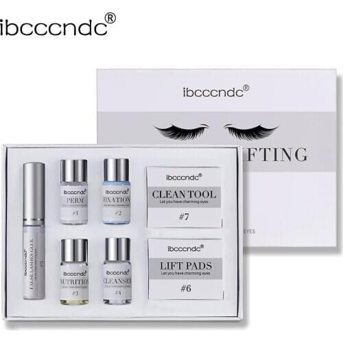 IBCCCNDC Lash Lift Kit Eyelash Perming Lotion Nutrition Eye Lash Lifting Tool Semi Permanent Home Use Beauty Salon Project Hot