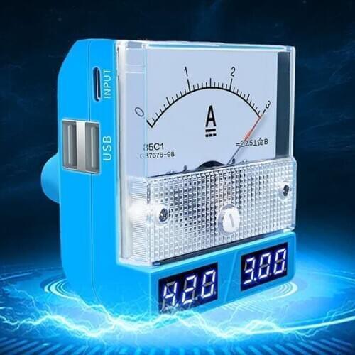 JC Epower EP01 Intelligent power meter 3A 15V DC voltage stabilizing Short circuit protect for Mobile phone motherboard Repair