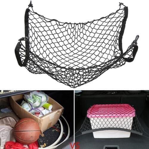 Nylon Car Rear Cargo Net Trunk Storage Organizer Net For Mercedes Benz A B C E S CLS SLK CLA GLA GLC GLE GLK ML G GL Series
