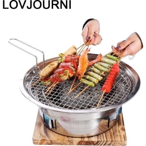 Churrasco Asadores Portatiles Barbeque De Portable Bbq Carbon Charcoal Parrilla Barbacoa for Outdoor Commercial Grill Barbecue