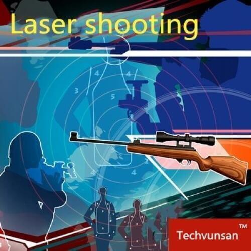 Human secrets escape from the theme of the props and the target organ of the laser targeting organ CS target