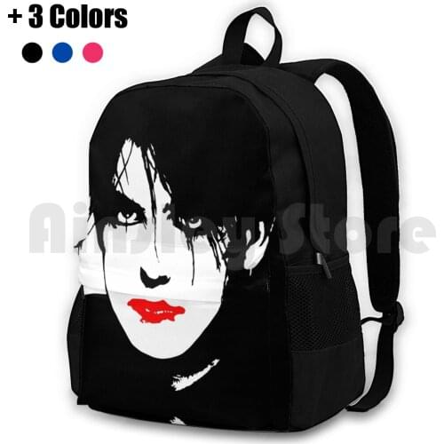 Robert #3 Outdoor Hiking Backpack Waterproof Camping Travel Bands Band Music Singer Punk Goth Siouxsie Sioux Banshees Indie
