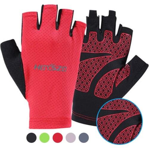 Breaking Wind Cycling Half Finger Gloves Anti-slip Bicycle Mittens Racing Road Bike Glove MTB Biciclet Guantes Ciclismo