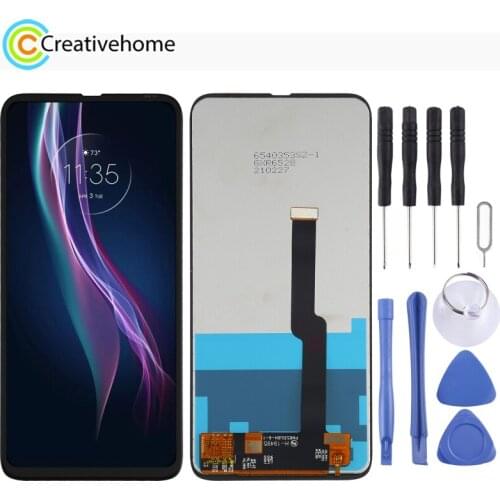 High Quality LCD Screen and Digitizer Full Assembly with Frame For Motorola One Fusion+ PAKF0002IN
