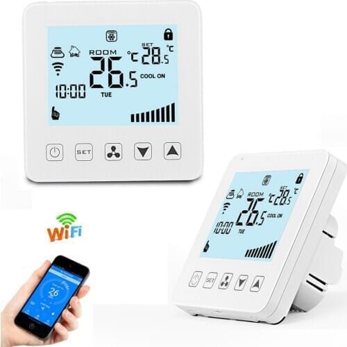 WiFi Programmable Smart Thermostat LCD Display for Air Conditioning
