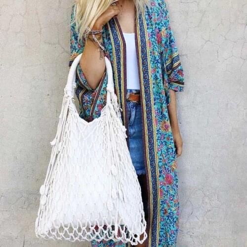 Happie Queens Women green Floral Print Sashes bohemian Kimono Ladies V Neck batwing Sleeves Boho Maxi dress robe