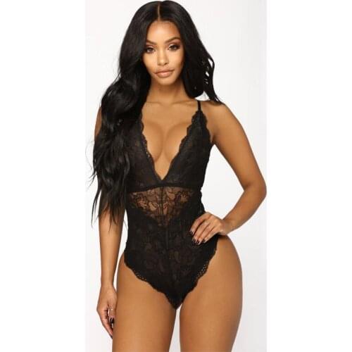 M-2XL Body Sexy Lingerie Women Backless Lace Leotard Lingerie Sexy Hot Erotic Bodysuit Stretch Sexy Underwear Plus Size XXL XL