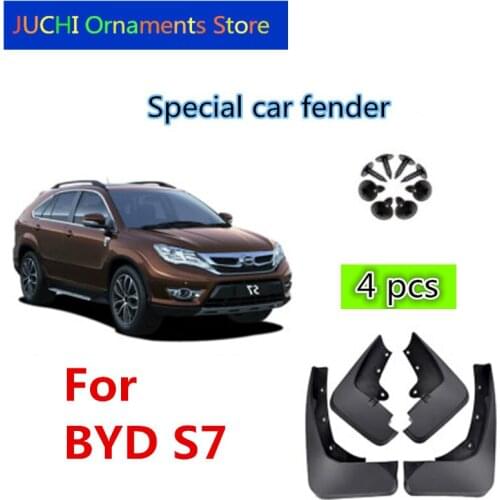 Car Fender Mudguard Splash Flaps Mud Guard Mudflap Accessories for BYD S7