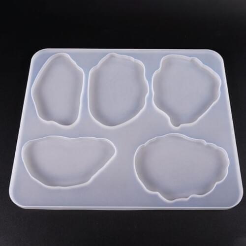 Large Table Decoration Mold Coaster Set Multi-standard Mat Silicone Molds DIY Crystal Epoxy UV Glue Mold Dried Flower Resin