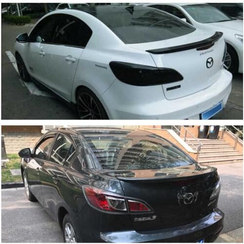 Suit For 3 Mazda Xingcheng Tail，Xinma 3 M3 Horizontal Pressure Wing，Thickened Abs，No Punching and Paint Baking