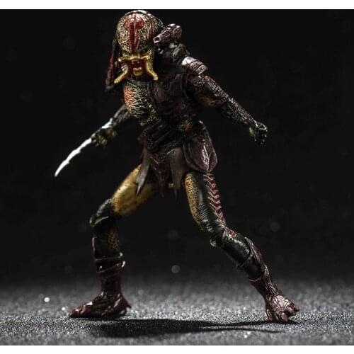 HIYAToys LP0048 1/18 Predator Maskless Edition Lion Face Berserker Action Figure Model Toy