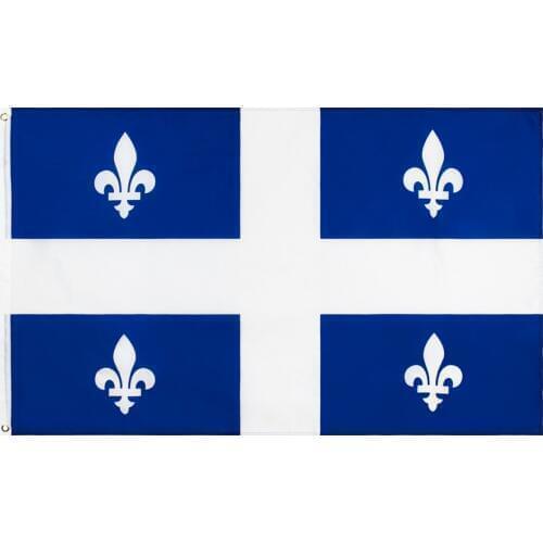 Yehoy 90x150cm fleurs de lis quebec Flag