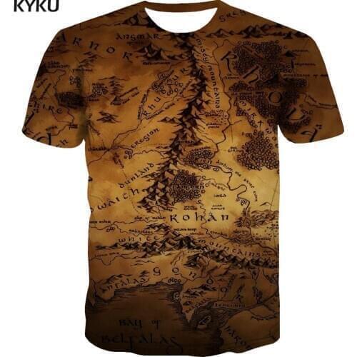 3d Tshirt Moon T shirt Men Galaxy Anime Clothes Black Tshirt Printed Mens Clothing T shirts Cool Streetwear Tops