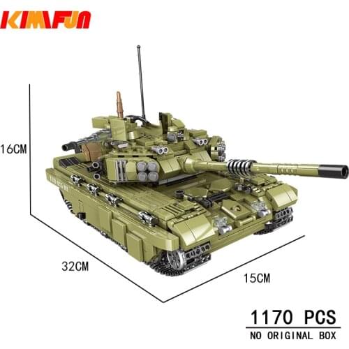 1000pcs Military Tank Model Building Blocks Army Soldier Weapon Bricks Children Toys Simulated War Machine Compatible Blocks
