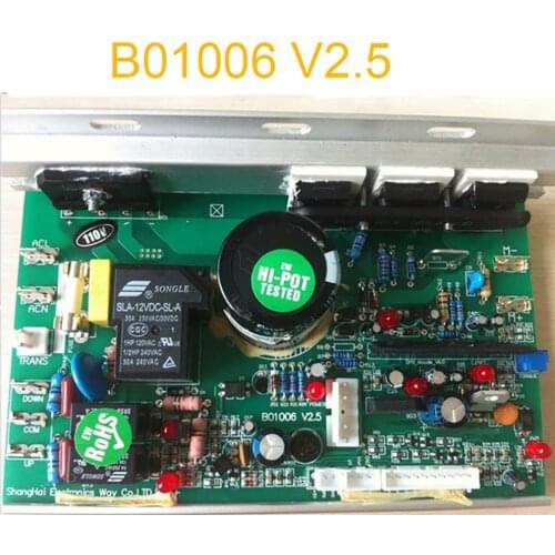 B01006 V2.5 treadmill motor controller for Johnson Tempo TREO treadmill motor driver board mainboard new model B304 S13