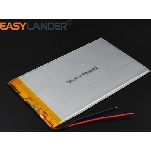 2.5x75x130mm 3.7V 3000mAh Rechargeable li Polymer Li-ion Battery For Bluetooth Notebook Tablet PC Consumer electronics 2575130