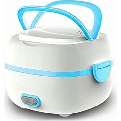 Multi-Function Electric Lunch Box Portable Food Heating Steamer Mini Rice Cooker