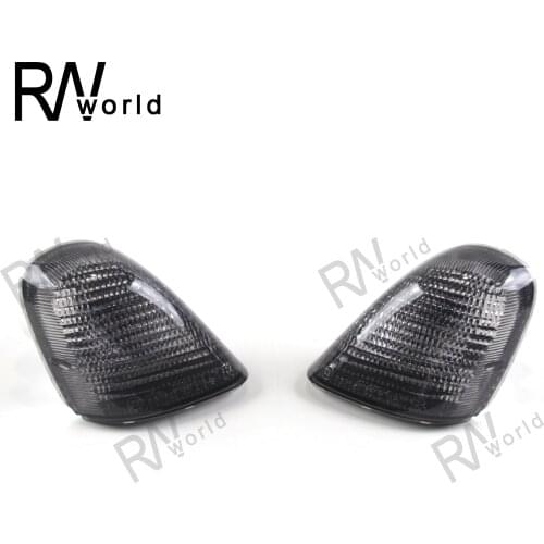 Motorcycles Rear Turn Signal Light Lens Cover Case For KAWASAKI ZX-11 1993-2001 1994 1995 1996 1997 1998 1999 2000 ZX 11 Smoke