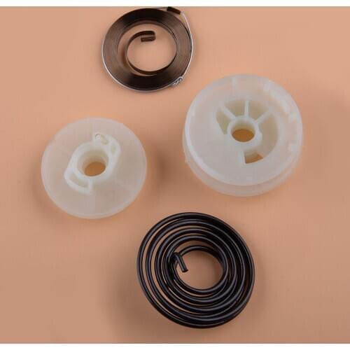 Recoil Starter Driver Pulley Spring 585530301 Fit for Husqvarna 128LD 128C 128CD 128R Trimmer Tool Part